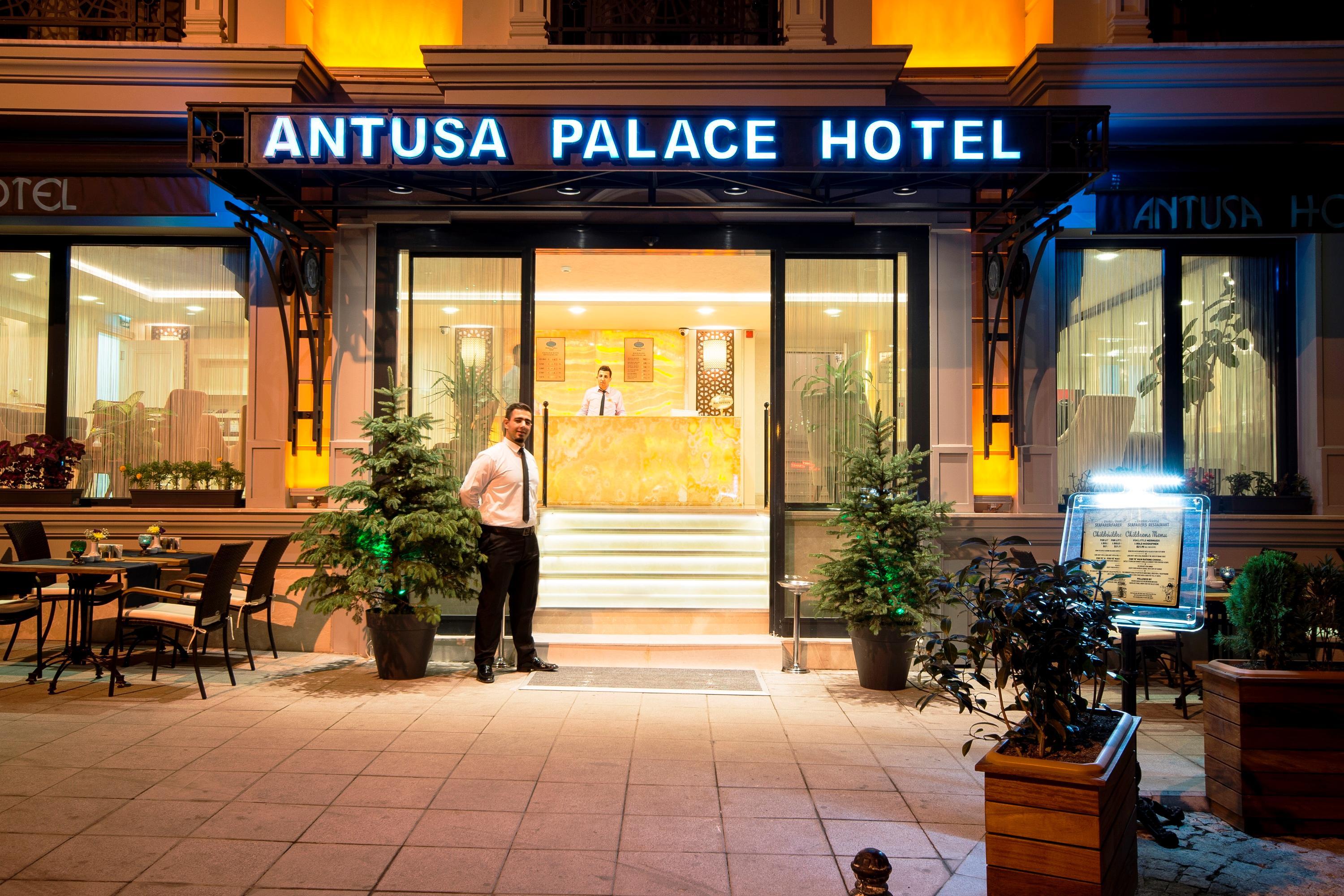 Antusa Palace Hotel & Spa Istanbul Exterior foto